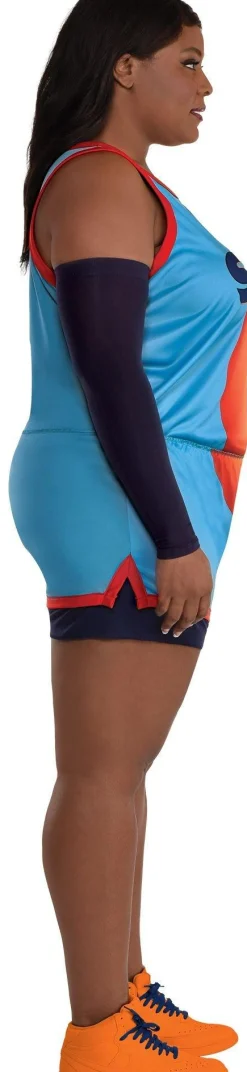 Party City Plus Size Costumes-Women's Tune Squad Plus Size Costume - Space Jam 2