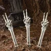 Party City Yard Stakes & Signs|Yard Skeleton Hand Decorations, 3Ct