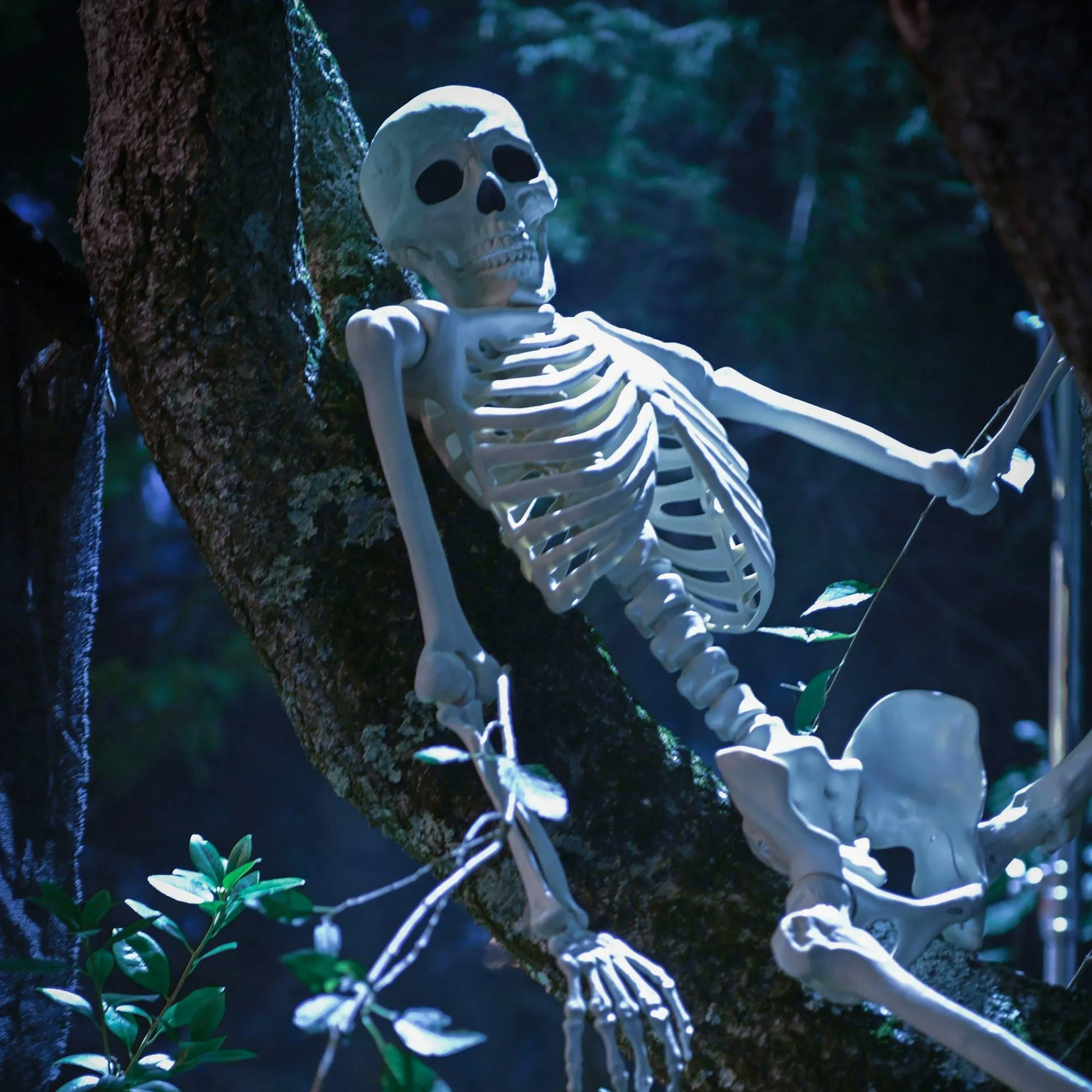 Party City Skeletons|Yorrik The Skeleton's Grave Halloween Decorating Kit